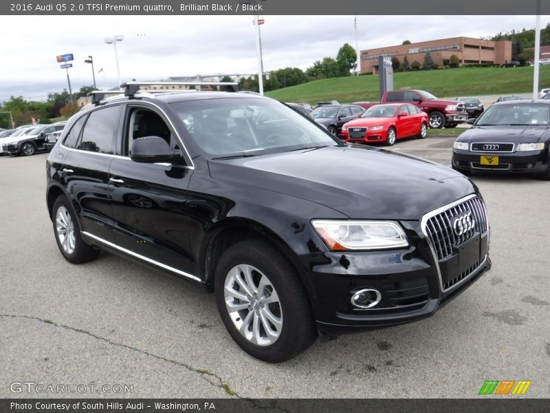 Brilliant Black / Black 2016 Audi Q5 2.0 TFSI Premium quattro