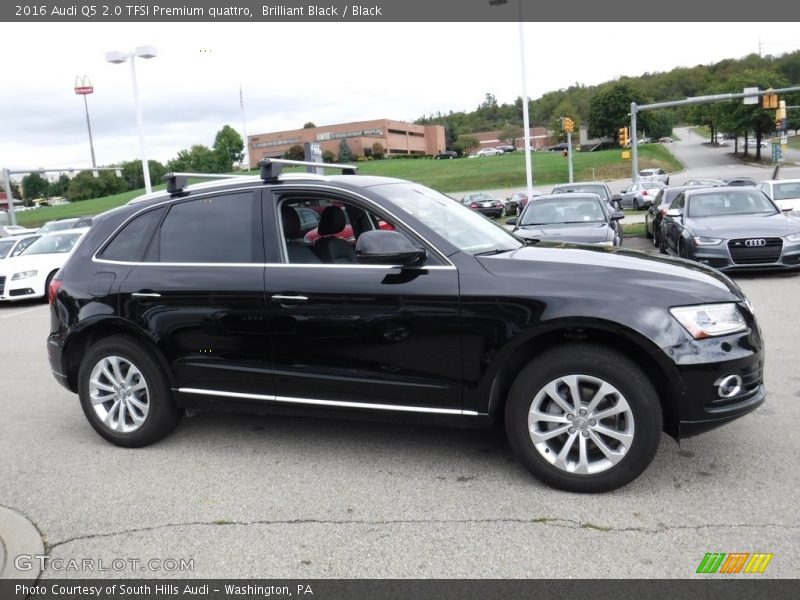 Brilliant Black / Black 2016 Audi Q5 2.0 TFSI Premium quattro
