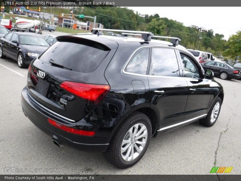Brilliant Black / Black 2016 Audi Q5 2.0 TFSI Premium quattro
