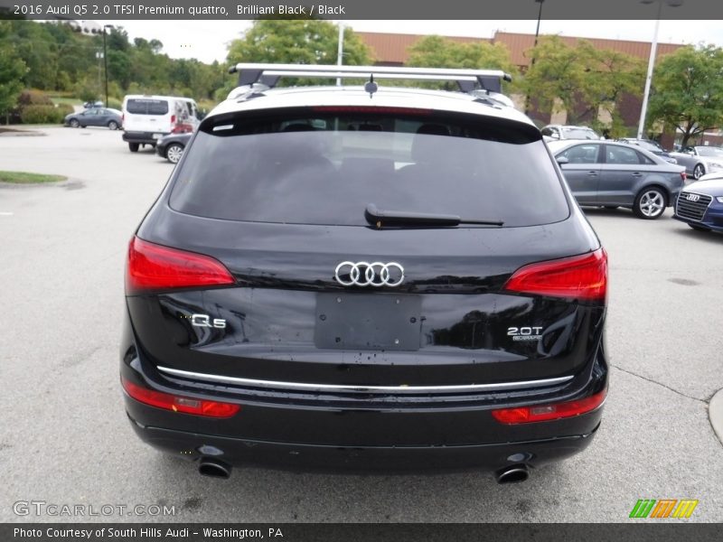 Brilliant Black / Black 2016 Audi Q5 2.0 TFSI Premium quattro