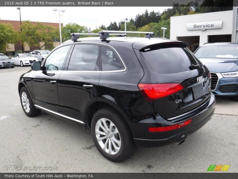Brilliant Black / Black 2016 Audi Q5 2.0 TFSI Premium quattro