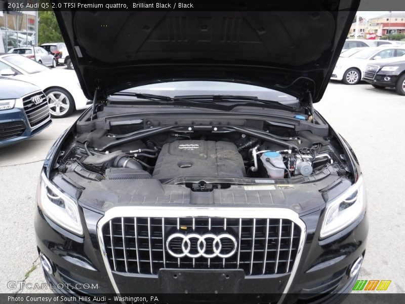 Brilliant Black / Black 2016 Audi Q5 2.0 TFSI Premium quattro