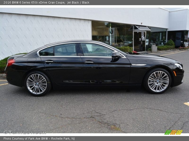 Jet Black / Black 2016 BMW 6 Series 650i xDrive Gran Coupe