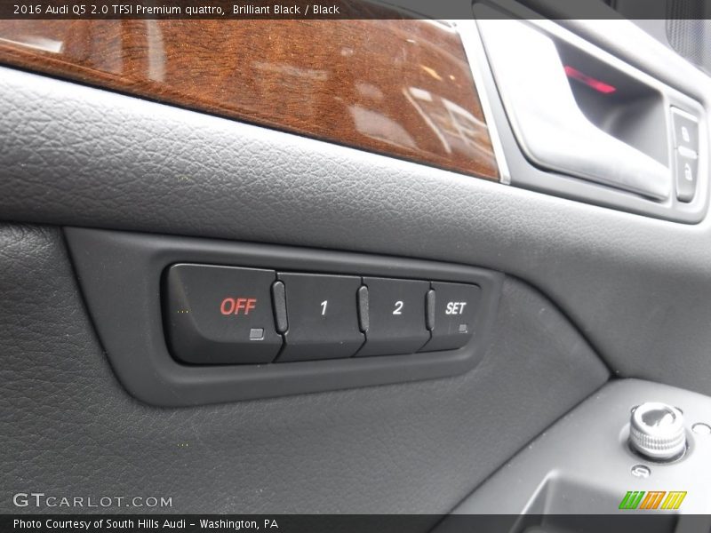 Brilliant Black / Black 2016 Audi Q5 2.0 TFSI Premium quattro
