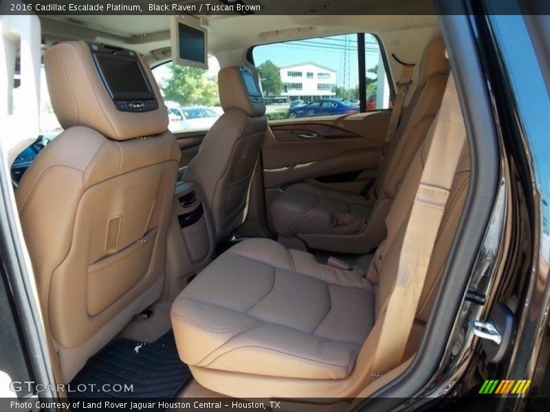 Black Raven / Tuscan Brown 2016 Cadillac Escalade Platinum