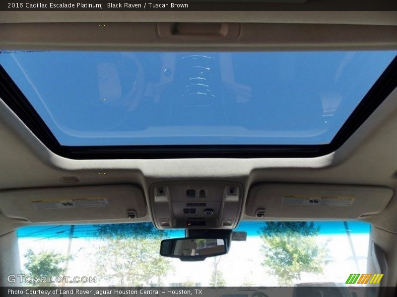 Black Raven / Tuscan Brown 2016 Cadillac Escalade Platinum