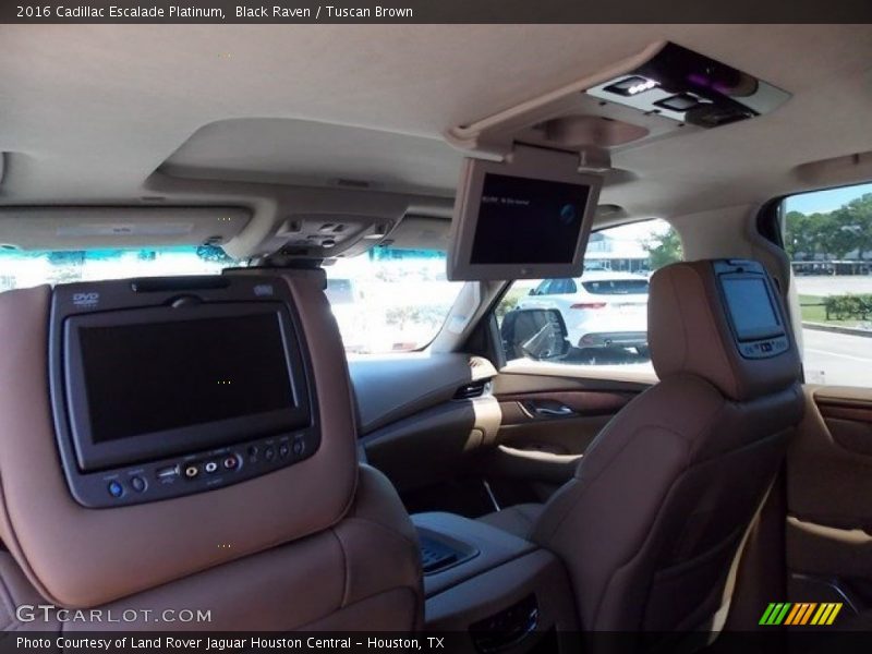 Black Raven / Tuscan Brown 2016 Cadillac Escalade Platinum