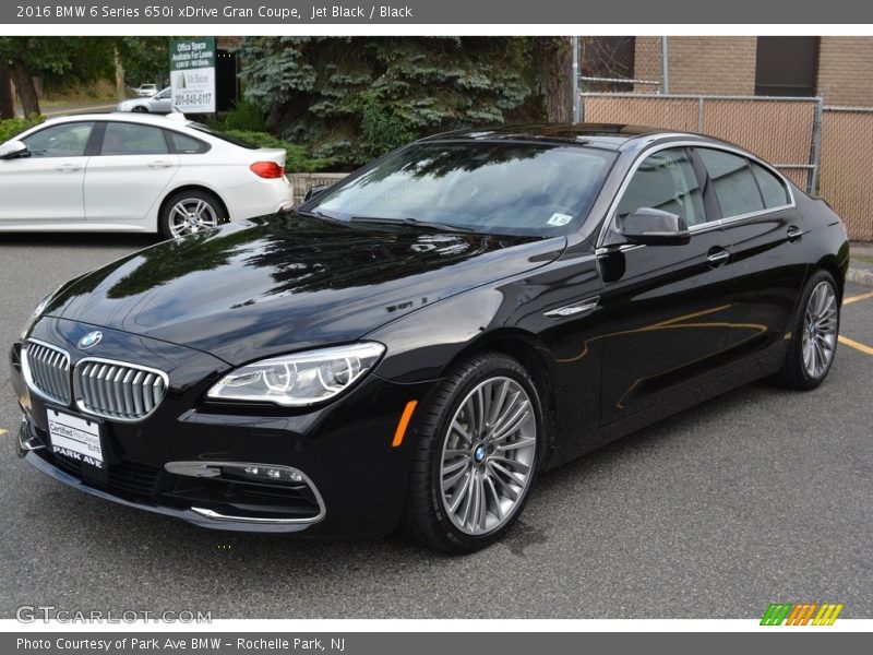 Jet Black / Black 2016 BMW 6 Series 650i xDrive Gran Coupe