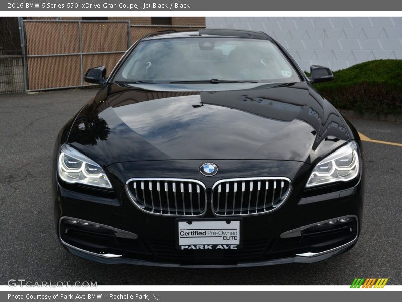 Jet Black / Black 2016 BMW 6 Series 650i xDrive Gran Coupe