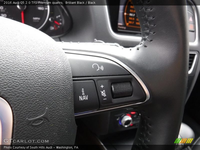 Brilliant Black / Black 2016 Audi Q5 2.0 TFSI Premium quattro