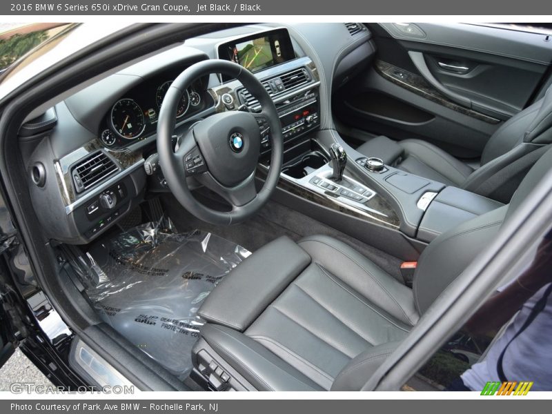  2016 6 Series 650i xDrive Gran Coupe Black Interior