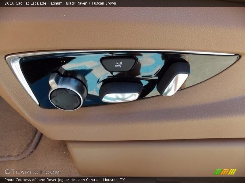 Black Raven / Tuscan Brown 2016 Cadillac Escalade Platinum