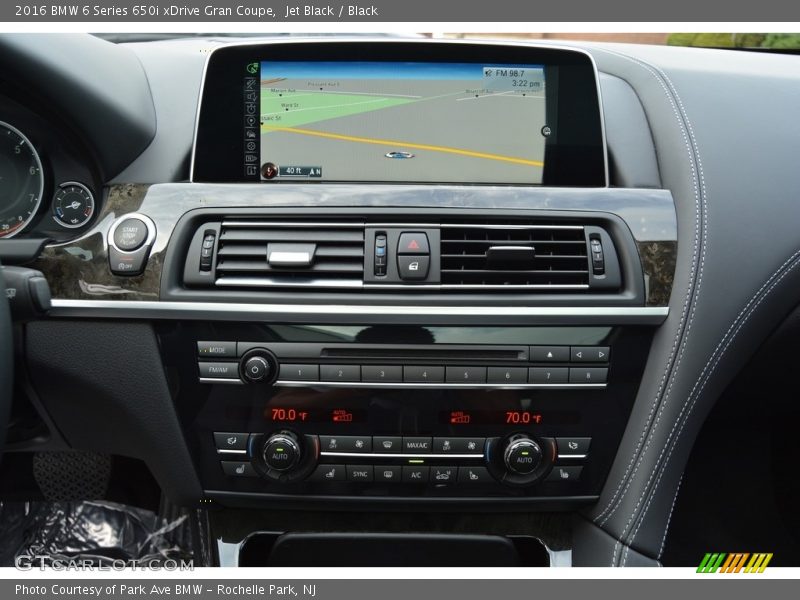 Controls of 2016 6 Series 650i xDrive Gran Coupe