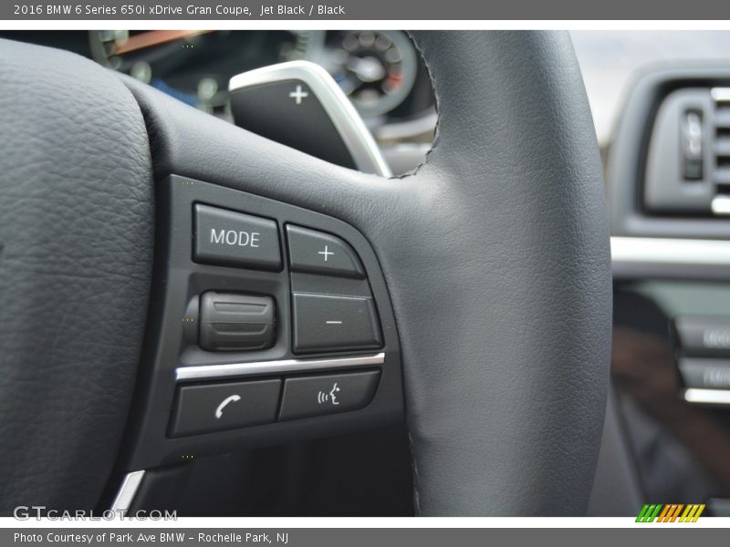 Controls of 2016 6 Series 650i xDrive Gran Coupe