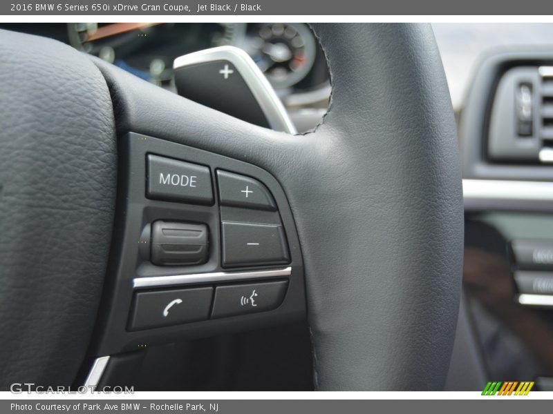 Controls of 2016 6 Series 650i xDrive Gran Coupe