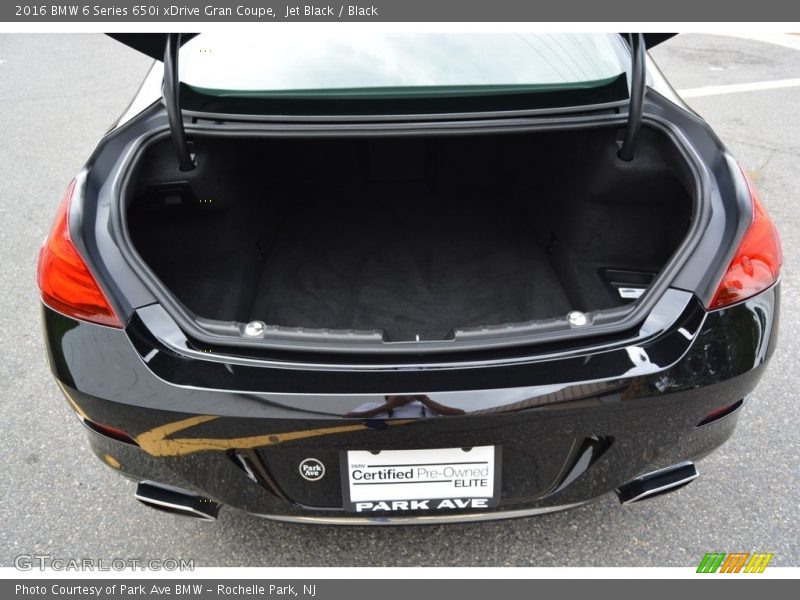 Jet Black / Black 2016 BMW 6 Series 650i xDrive Gran Coupe