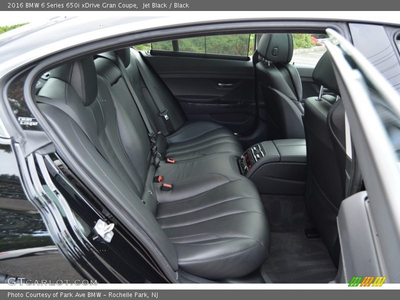 Rear Seat of 2016 6 Series 650i xDrive Gran Coupe