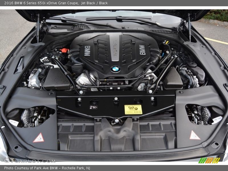  2016 6 Series 650i xDrive Gran Coupe Engine - 4.4 Liter DI TwinPower Turbocharged DOHC 32-Valve VVT V8