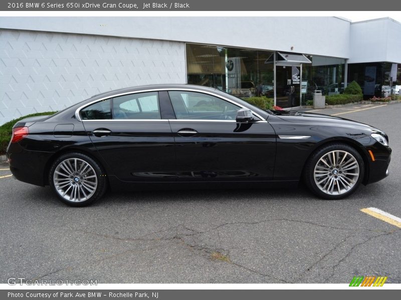 Jet Black / Black 2016 BMW 6 Series 650i xDrive Gran Coupe