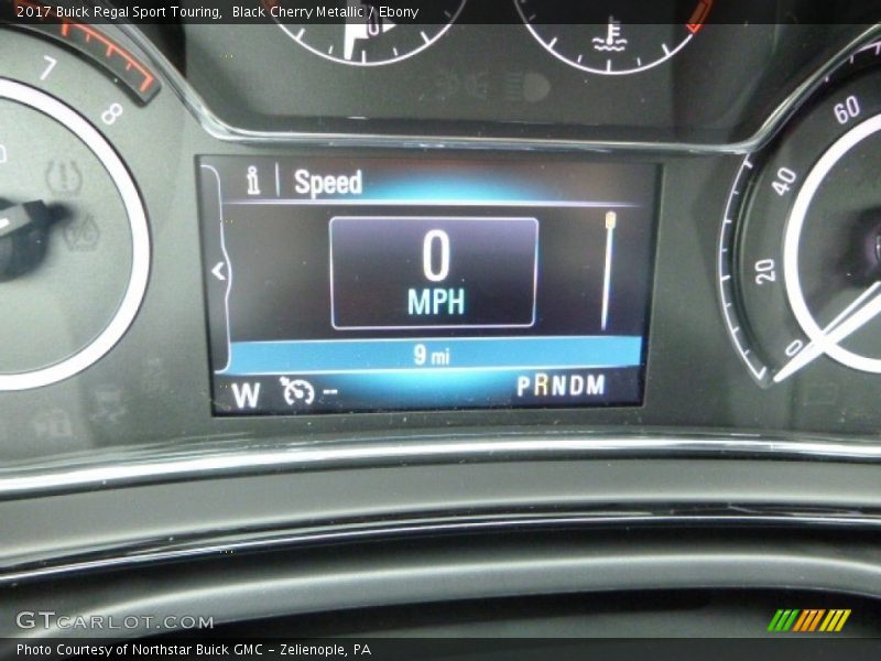 Black Cherry Metallic / Ebony 2017 Buick Regal Sport Touring