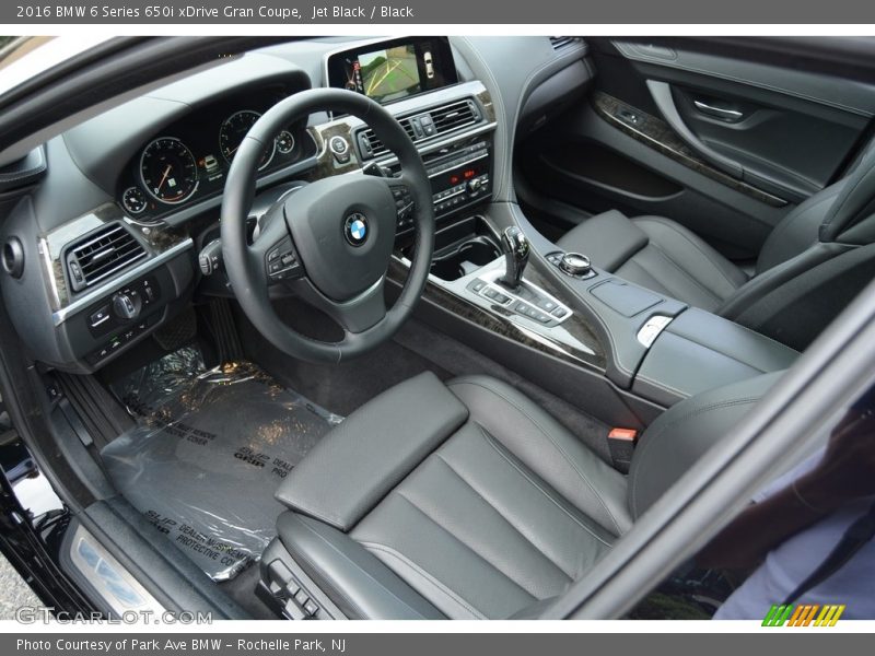 Jet Black / Black 2016 BMW 6 Series 650i xDrive Gran Coupe