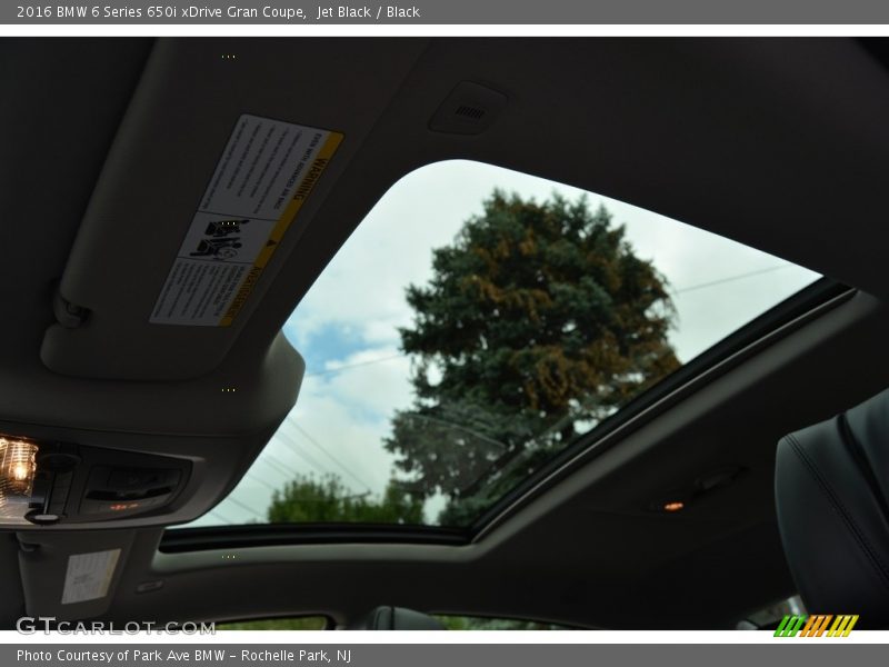 Jet Black / Black 2016 BMW 6 Series 650i xDrive Gran Coupe