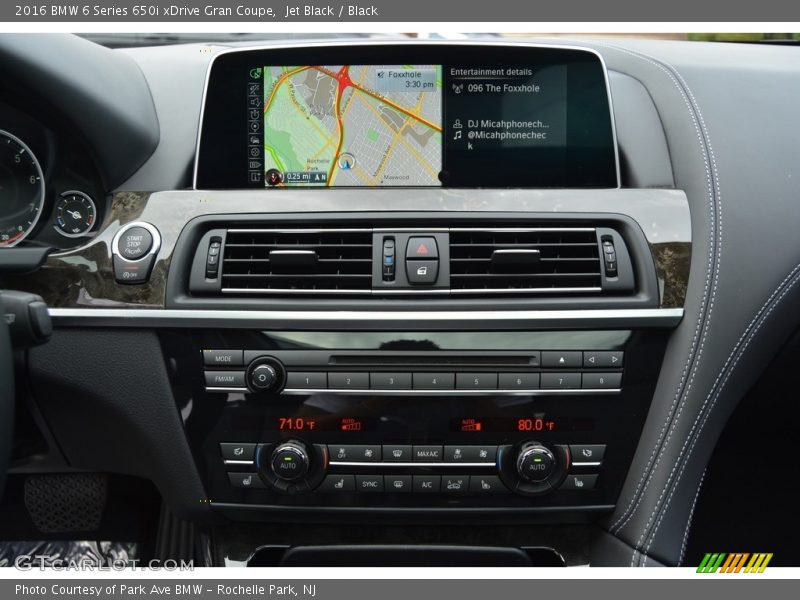 Jet Black / Black 2016 BMW 6 Series 650i xDrive Gran Coupe