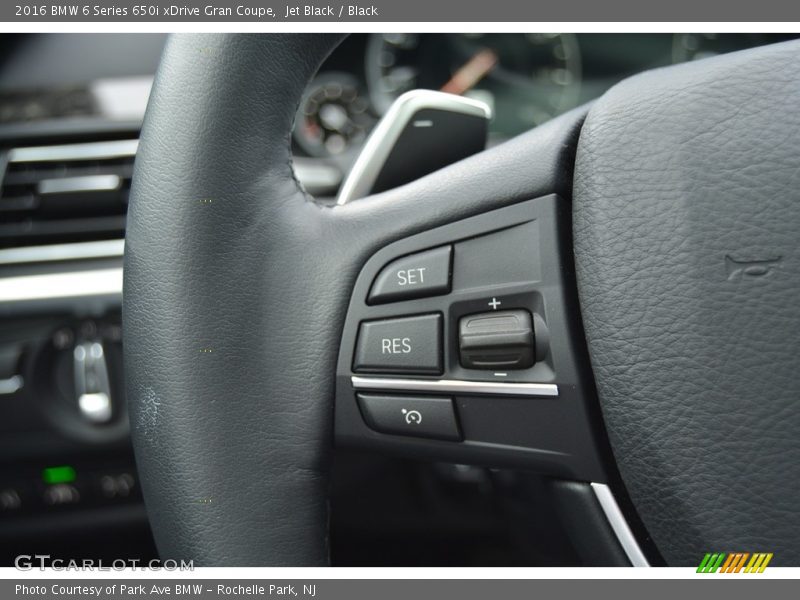 Jet Black / Black 2016 BMW 6 Series 650i xDrive Gran Coupe