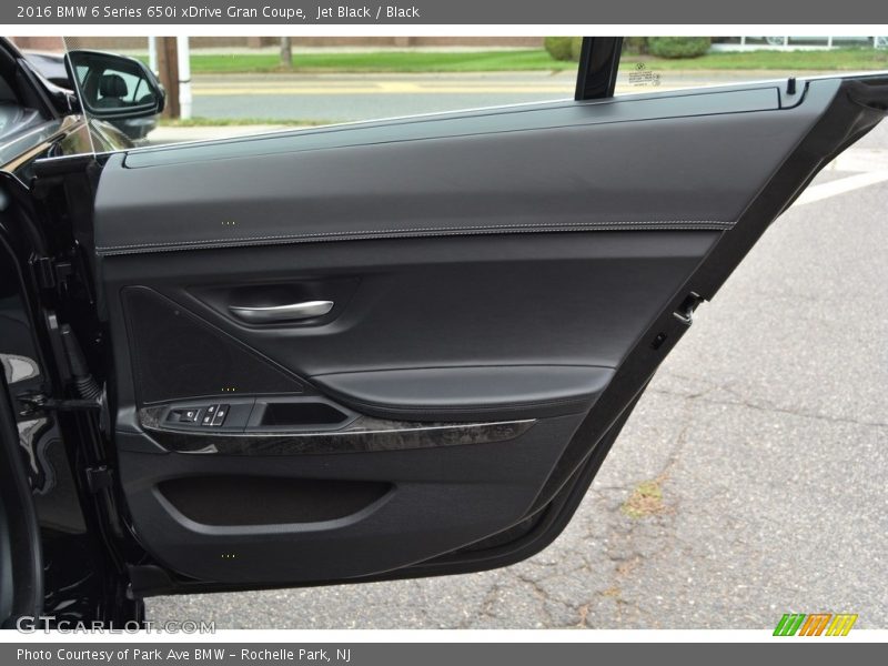 Jet Black / Black 2016 BMW 6 Series 650i xDrive Gran Coupe