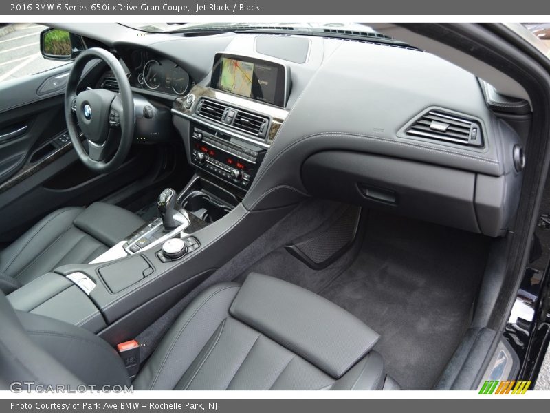 Jet Black / Black 2016 BMW 6 Series 650i xDrive Gran Coupe