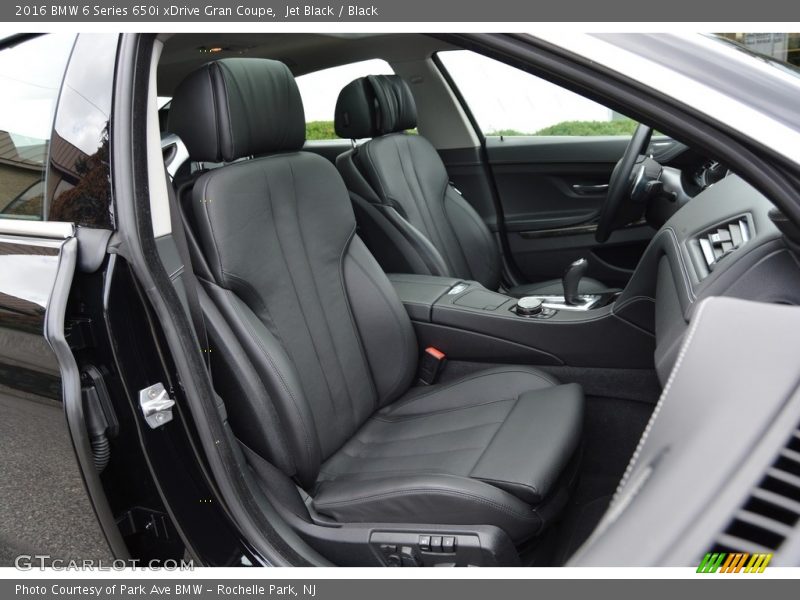 Jet Black / Black 2016 BMW 6 Series 650i xDrive Gran Coupe