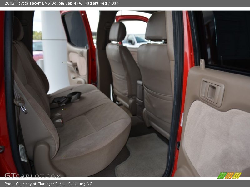 Radiant Red / Oak 2003 Toyota Tacoma V6 Double Cab 4x4
