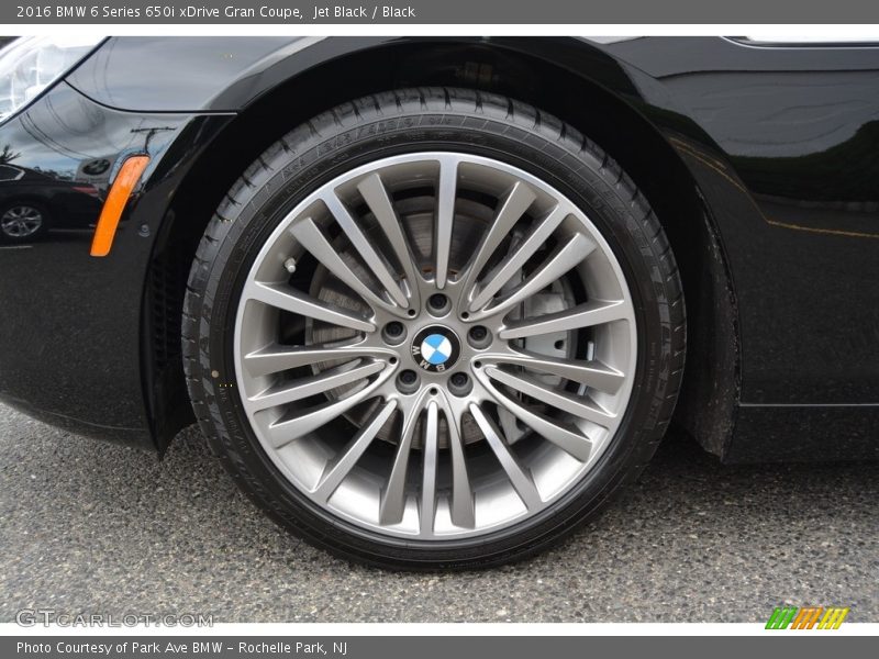 Jet Black / Black 2016 BMW 6 Series 650i xDrive Gran Coupe