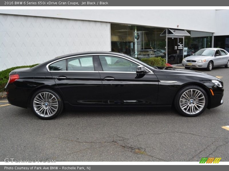 Jet Black / Black 2016 BMW 6 Series 650i xDrive Gran Coupe