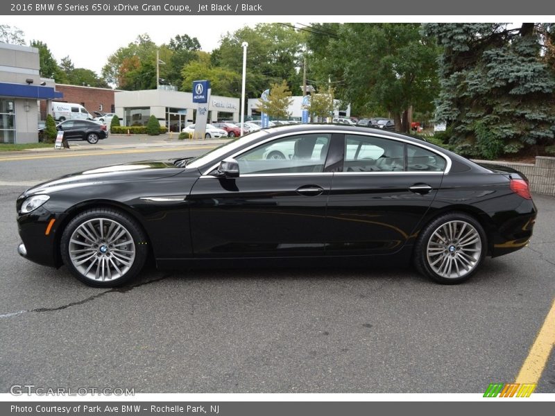 Jet Black / Black 2016 BMW 6 Series 650i xDrive Gran Coupe