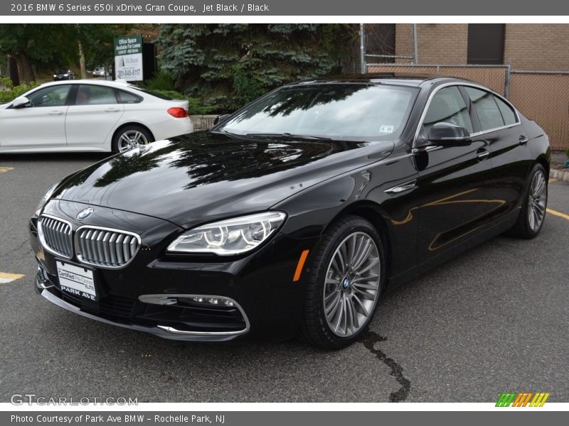 Jet Black / Black 2016 BMW 6 Series 650i xDrive Gran Coupe