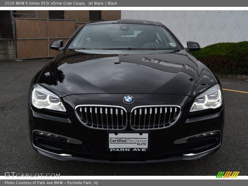 Jet Black / Black 2016 BMW 6 Series 650i xDrive Gran Coupe