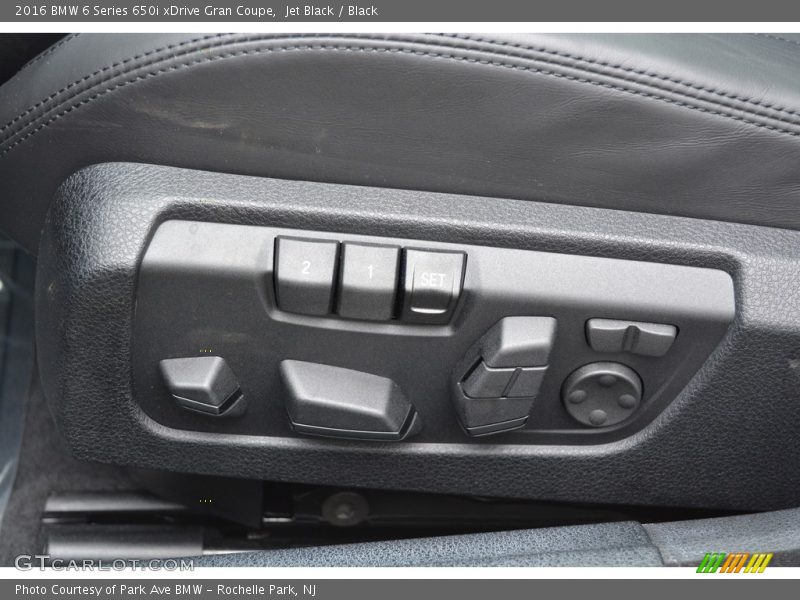 Jet Black / Black 2016 BMW 6 Series 650i xDrive Gran Coupe