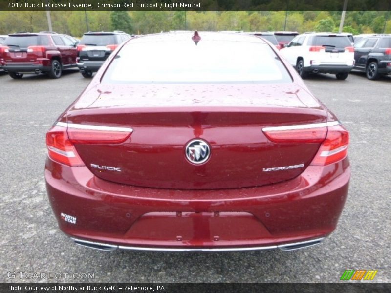 Crimson Red Tintcoat / Light Neutral 2017 Buick LaCrosse Essence