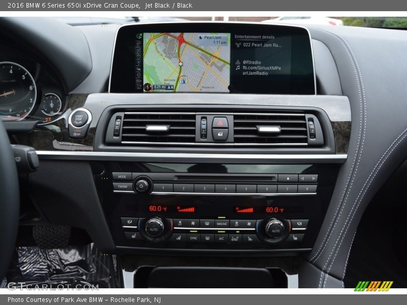 Jet Black / Black 2016 BMW 6 Series 650i xDrive Gran Coupe