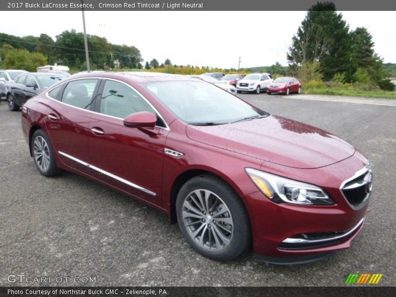 Crimson Red Tintcoat / Light Neutral 2017 Buick LaCrosse Essence