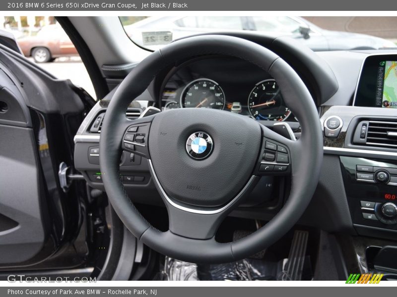 Jet Black / Black 2016 BMW 6 Series 650i xDrive Gran Coupe