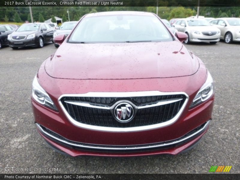 Crimson Red Tintcoat / Light Neutral 2017 Buick LaCrosse Essence