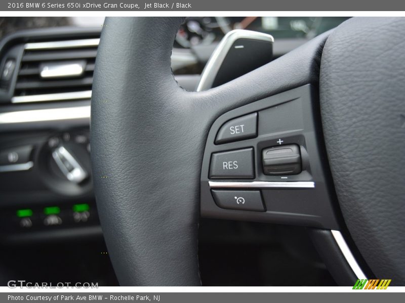 Jet Black / Black 2016 BMW 6 Series 650i xDrive Gran Coupe