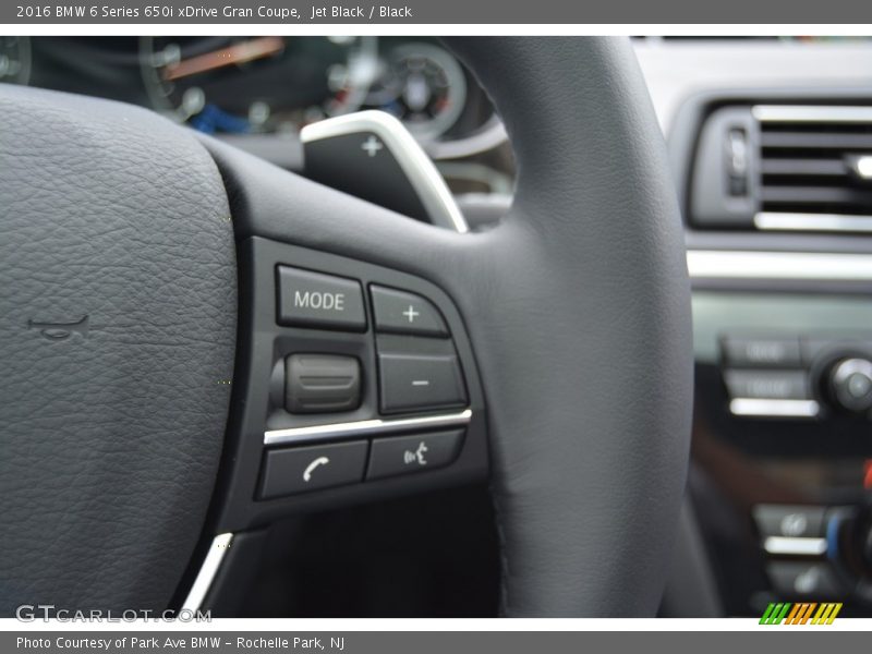 Jet Black / Black 2016 BMW 6 Series 650i xDrive Gran Coupe