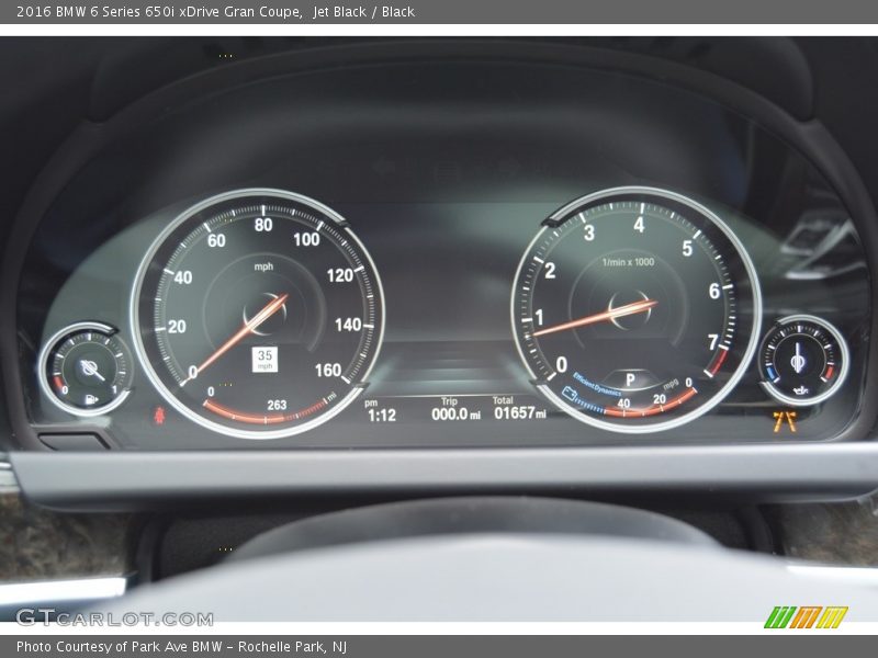 Jet Black / Black 2016 BMW 6 Series 650i xDrive Gran Coupe
