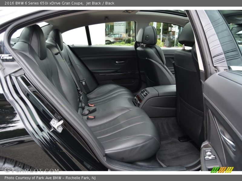 Jet Black / Black 2016 BMW 6 Series 650i xDrive Gran Coupe
