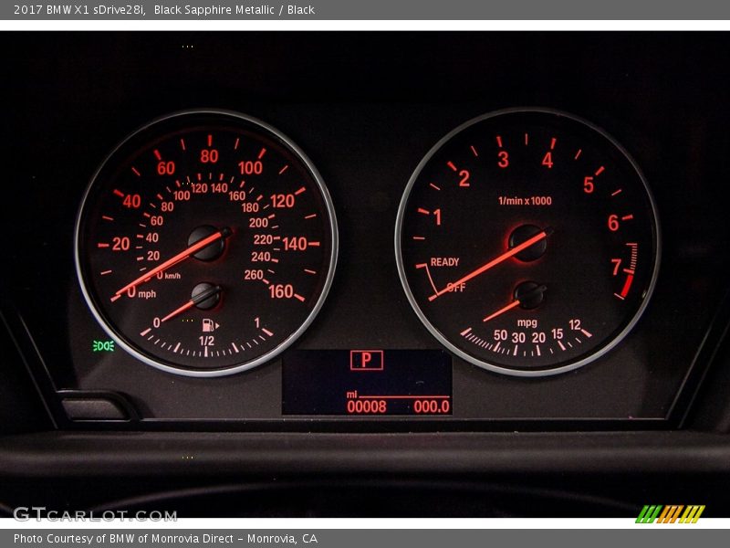  2017 X1 sDrive28i sDrive28i Gauges