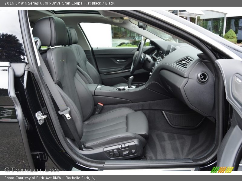 Jet Black / Black 2016 BMW 6 Series 650i xDrive Gran Coupe