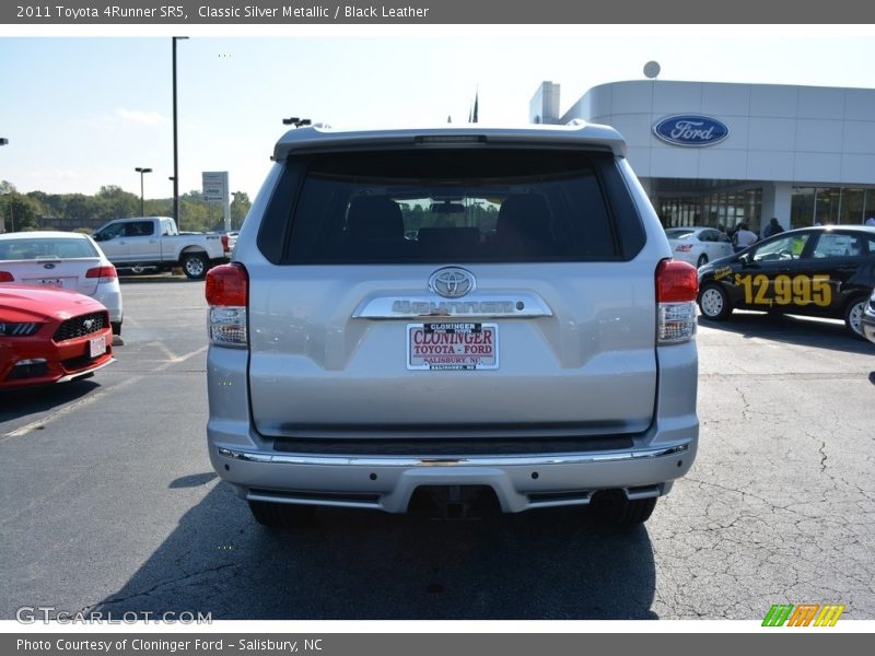 Classic Silver Metallic / Black Leather 2011 Toyota 4Runner SR5
